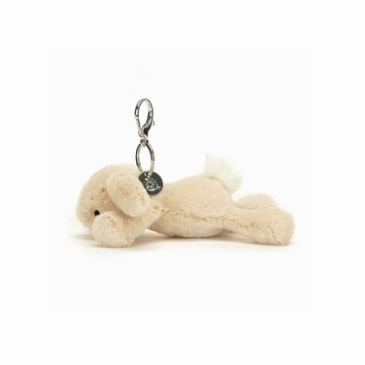 Jellycat Smudge Rabbit Bag Charm Australia | 059678WNJ